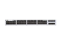 Cisco Catalyst 9300L Mini - Network Essentials - switch - L3 - Administreret - 40 x 10/100/1000 (UPOE) + 8 x 100/1000/2.5G/5G/10G (UPOE) + 4 x 25 Gigabit SFP (uplink) - monterbar på stativ - UPOE C9300LM-48UX-4Y-E