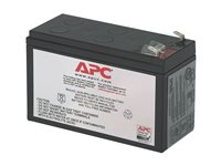 APC Replacement Battery Cartridge #106 - UPS-batteri - 1 x batteri - Blysyre - sort - for P/N: BE400-CP, BE400-IT, BE400-KR, BE400-RS, BE400-SP, BE400-UK, BGE90M, BGE90M-CA APCRBC106