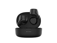 Belkin SoundForm Bolt - Ægte trådløse øretelefoner med mik. - i øret - Bluetooth - sort - for Apple iPhone 14, 14 Plus, 14 Pro, 14 Pro Max; Samsung Galaxy S22 5G, S22 Ultra 5G, S22+ 5G AUC009BTBLK