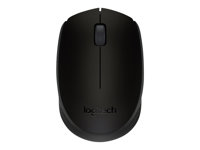 Logitech M171 - Mus - højre- og venstrehåndet - trådløs - 2.4 GHz - trådløs modtager (USB) - sort 910-004424