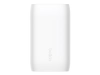 Belkin BoostCharge - Strømforsyningsadapter - PPS-teknologi - 67 Watt - 3.25 A - PD 3.0, Power Delivery 3.1 - 3 output-stikforbindelser (USB-C) - hvid WCC002VF2MWH-B6