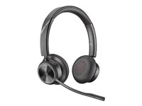 Poly Savi 7320 Office - Savi 7300 series - headset - på øret - DECT - trådløs - sort 8D3F7AA#ABB