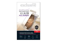 Insmat Exclusive Full Screen Brilliant Glass - Skærmbeskytter for mobiltelefon - glas - rammefarve sort - for Samsung Galaxy A40 861-1070