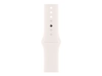 Apple - Urrem for smart watch - 46mm - S/M størrelse - lys blush - for Watch Hermès Series 9, SE 3, Series 10, Series 11, Series 8, Series 9, Ultra 2, Ultra 3 MXM83ZM/A