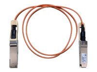 Cisco - Netværkskabel - QSFP+ til QSFP+ - 7 m - 7 m. - fiberoptik - SFF-8436 - aktiv - beige - for Nexus 3064-32T, 3064-T, 3064-X QSFP-H40G-AOC7M=