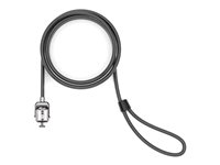 Compulocks T-bar Security Keyed Cable Lock - Sikkerhedskabelslås - 1.83 m - for Compulocks BrandMe VESA Brandable Floor Stand For Tablets White, iPad 10, Space Rise CL15