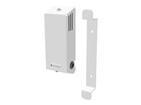 Compulocks Rolling Stand Lockable Utility Box & Cord Management Cleat - Komponenter til montering (strømforsyningsmontering) - låsbar - hvid - vognmonterbar - for Compulocks iPad 10.2-inch; Maclocks Rise Freedom Enclosed Rolling Kiosk RF02SPBW
